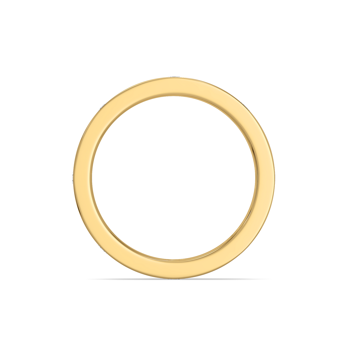 Solar Band - Lab Diamond Men's Ring