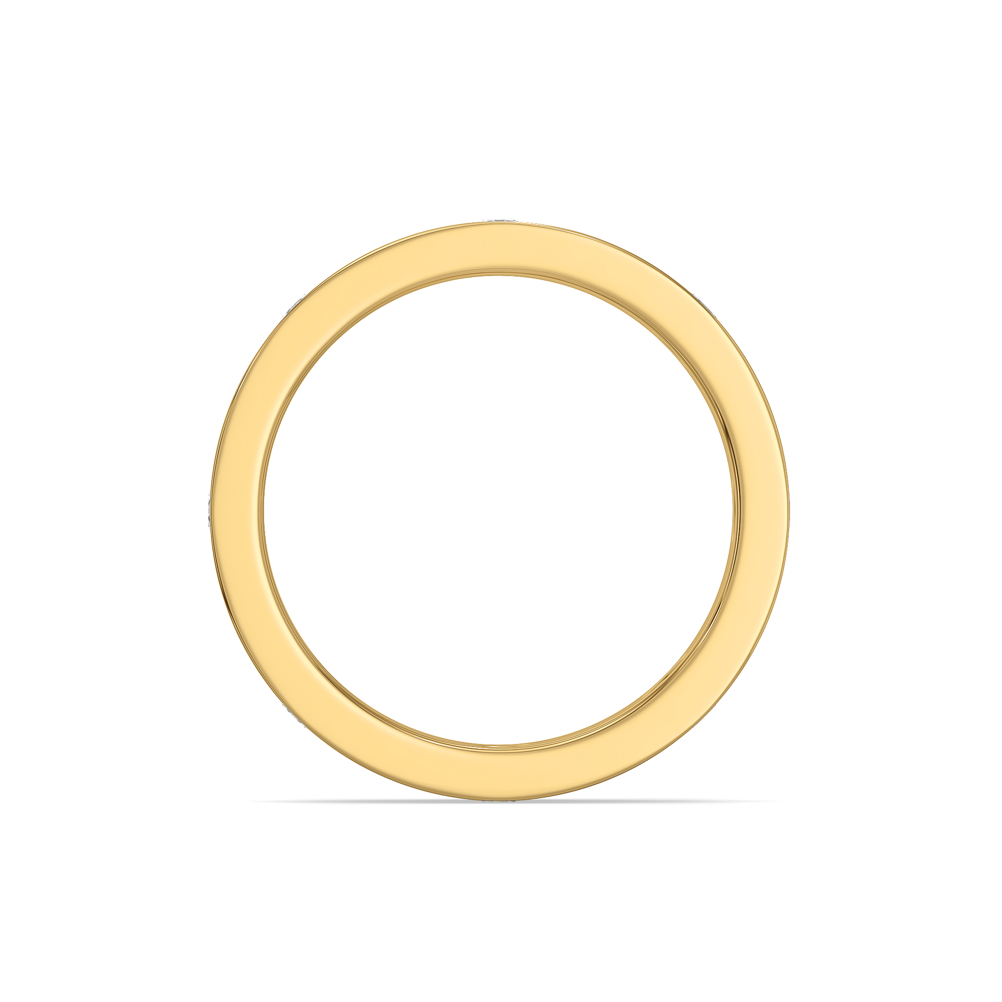Solar Band - Lab Diamond Men's Ring