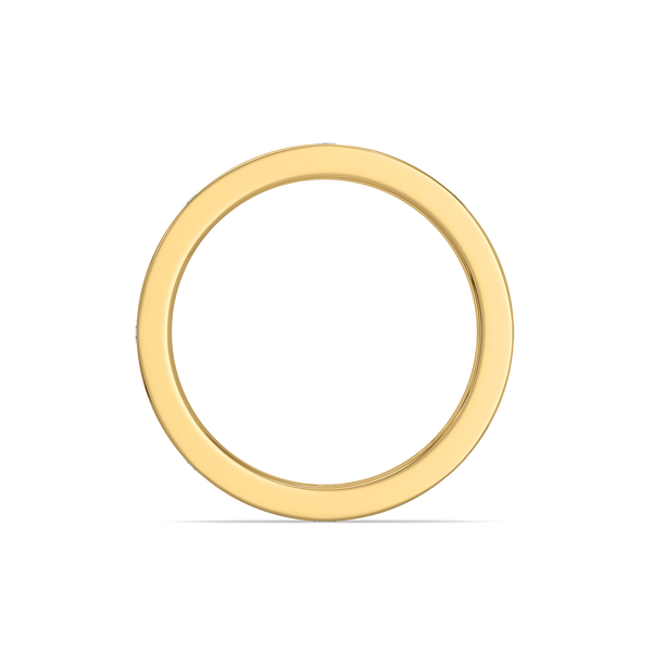 Solar Band - Lab Diamond Men's Ring