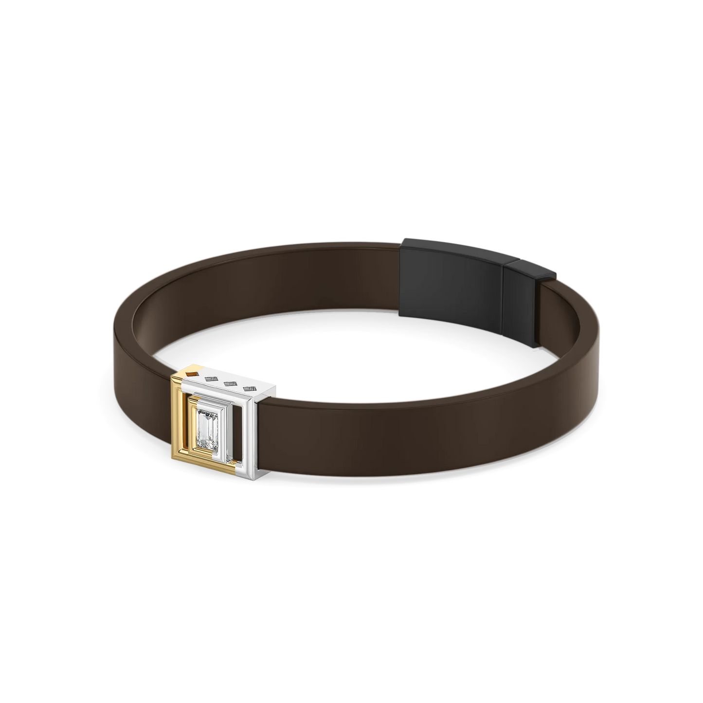 Cross Axis - Lab Diamond Men's Bracelet