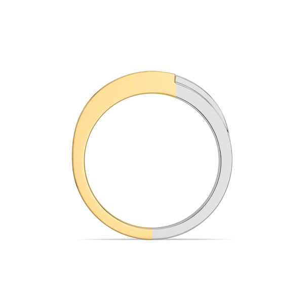 Cross Axis - Lab Diamond Men's Ring