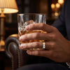 Split V Axis - Lab Diamond Men's Ring