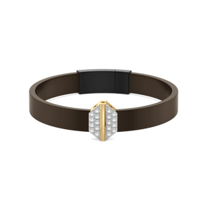 Hexa Edge - Lab Diamond Men's Bracelet