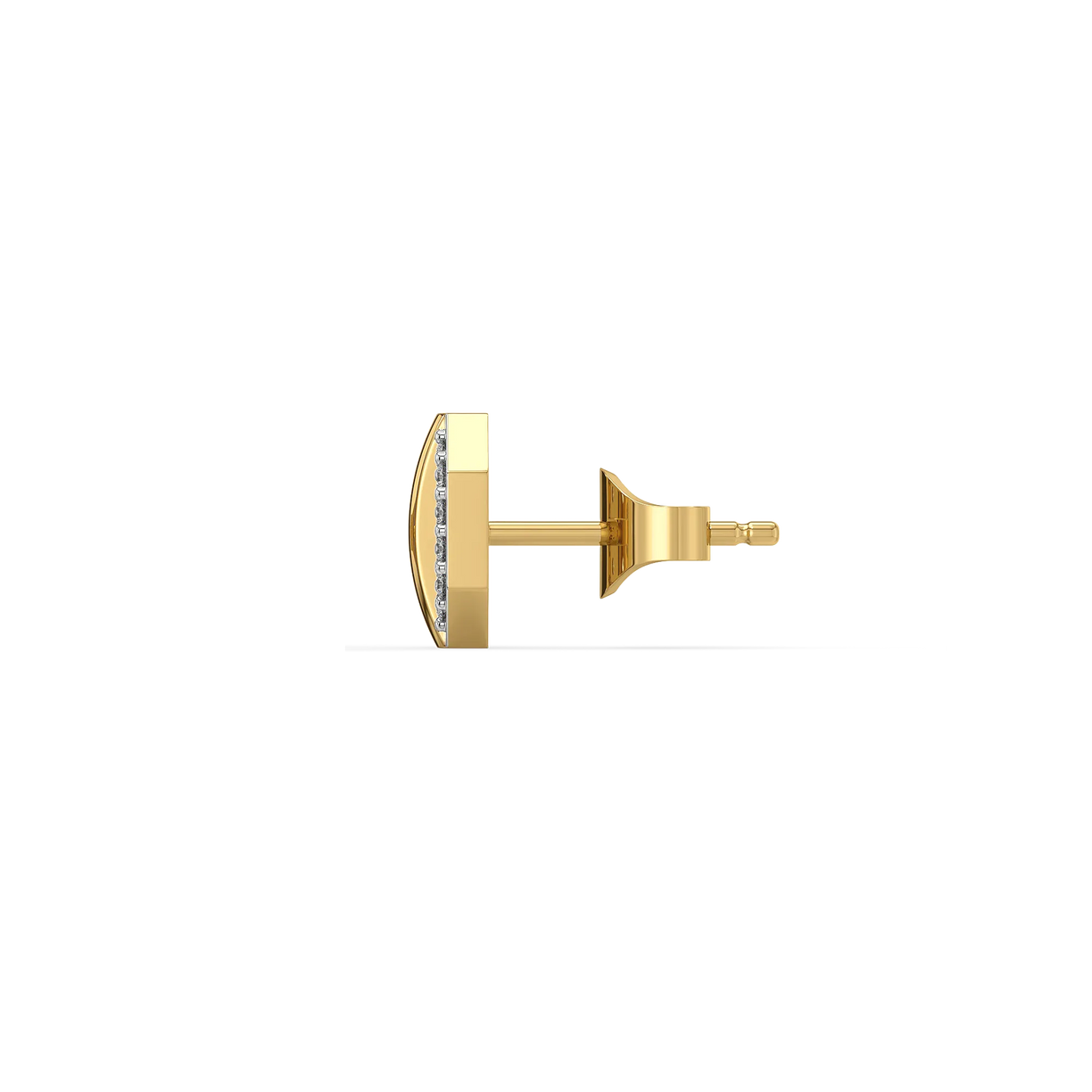 Hexa Edge - Lab Diamond Men's Studs