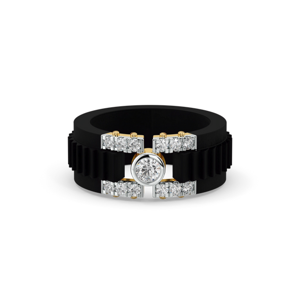 Blackline - Lab Diamond Men's Ring