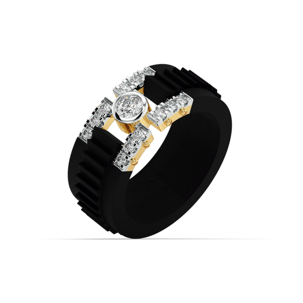 Blackline - Lab Diamond Men's Ring