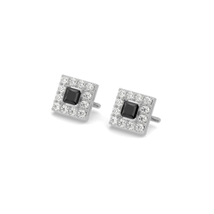 Black Dominion Lab Diamond Men's Cufflinks