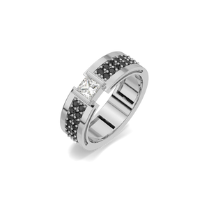 Black Dominion Lab Diamond Men's Ring
