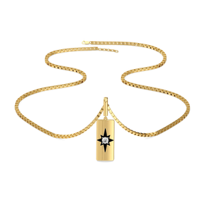 Celestial Mark Lab Diamond Men's Pendant