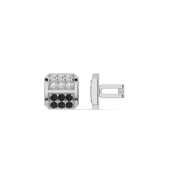 Day & Night Lab Diamond Men's Cufflinks