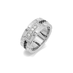 Day & Night Lab Diamond Men's Ring