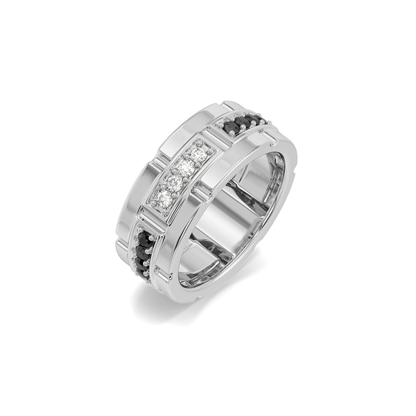 Day & Night Lab Diamond Men's Ring
