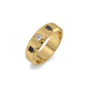 Chessboard Lab Diamond Men's Ring