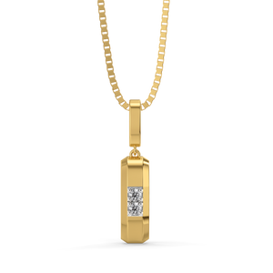 Masculine Edge - Lab Diamond Men's Pendant