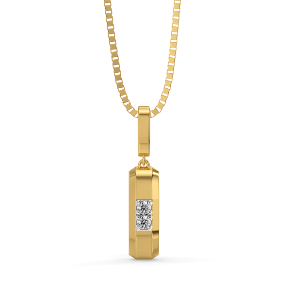 Masculine Edge - Lab Diamond Men's Pendant