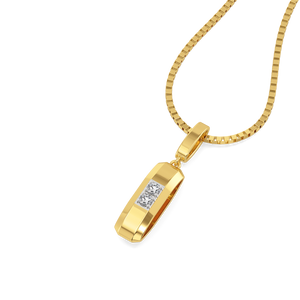 Masculine Edge - Lab Diamond Men's Pendant