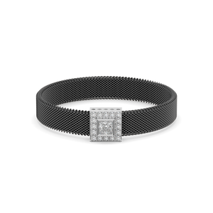 Built in Layers - Lab Diamond Men's Bracelet