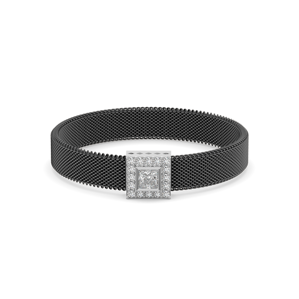 Built in Layers - Lab Diamond Men's Bracelet