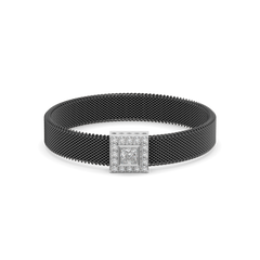 Built in Layers - Lab Diamond Men's Bracelet