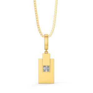 Built in Layers - Lab Diamond Men's Pendant
