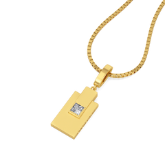 Built in Layers - Lab Diamond Men's Pendant