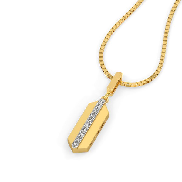 Powerline - Lab Diamond Men's Pendant
