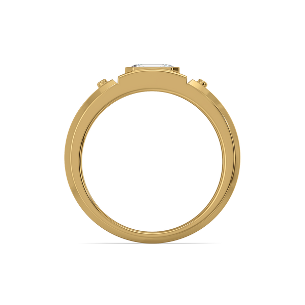 Modern Edge - Lab Diamond Men's Ring