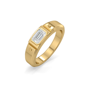 Modern Edge - Lab Diamond Men's Ring