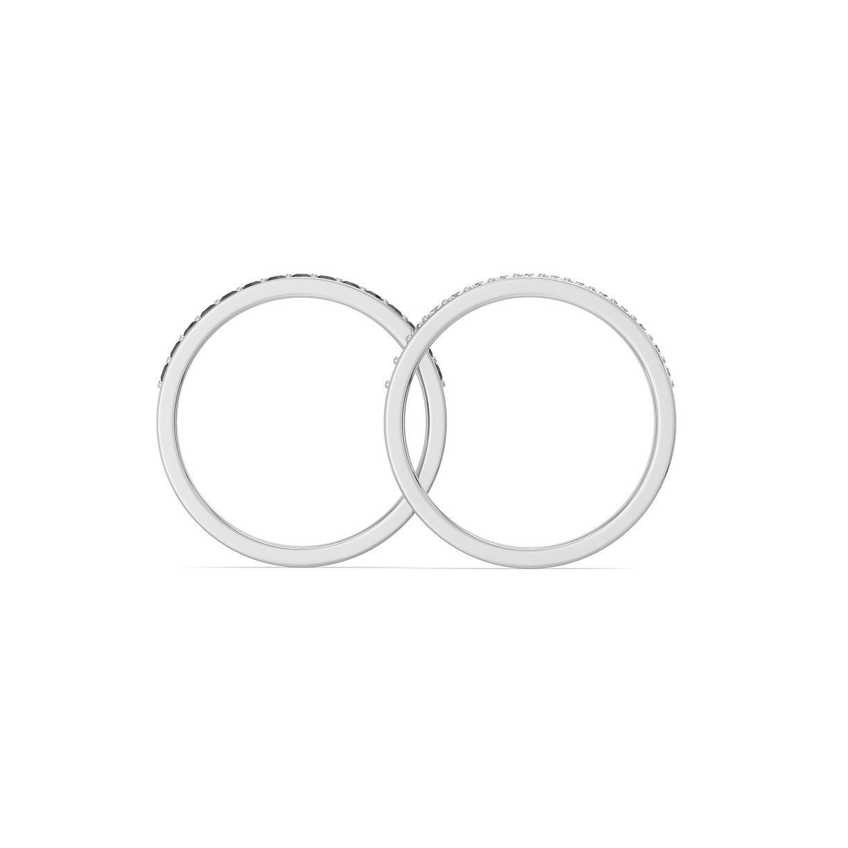 Eclipse Stackable Band - Lab Diamond Men's Ring