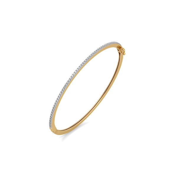 Line of Light - Lab Diamond Bangle