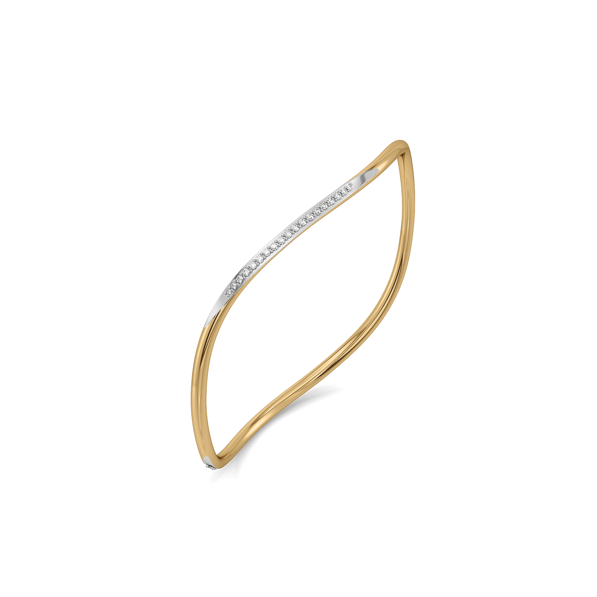 Rebel Loop - Lab Diamond Bangle