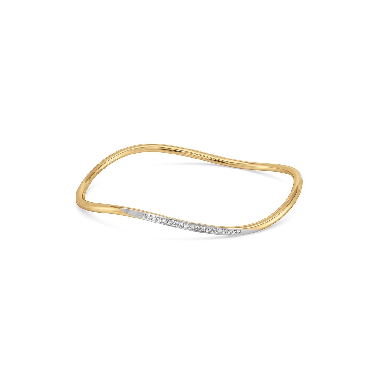 Rebel Loop - Lab Diamond Bangle