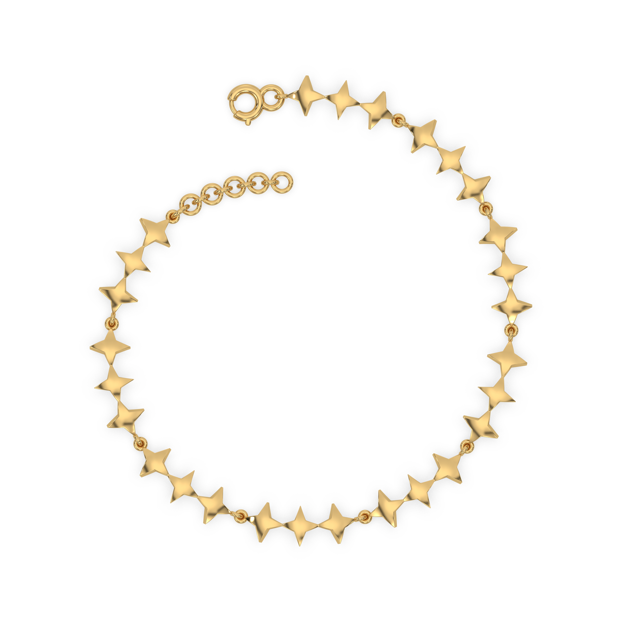 Twinkling Star - 18kt Gold Vermeil Tennis Bracelet