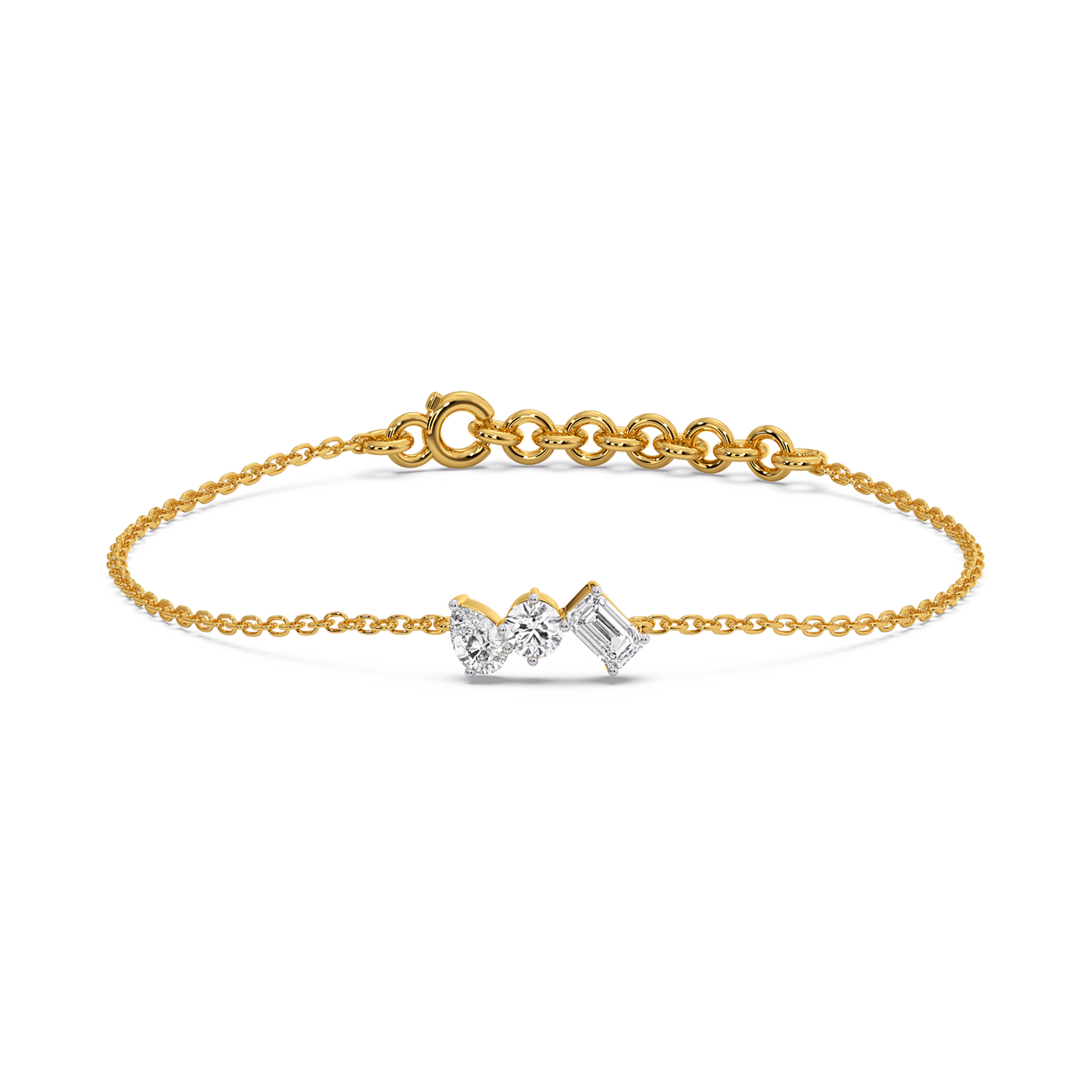Toi-et-Moi - Lab Diamond Bracelet