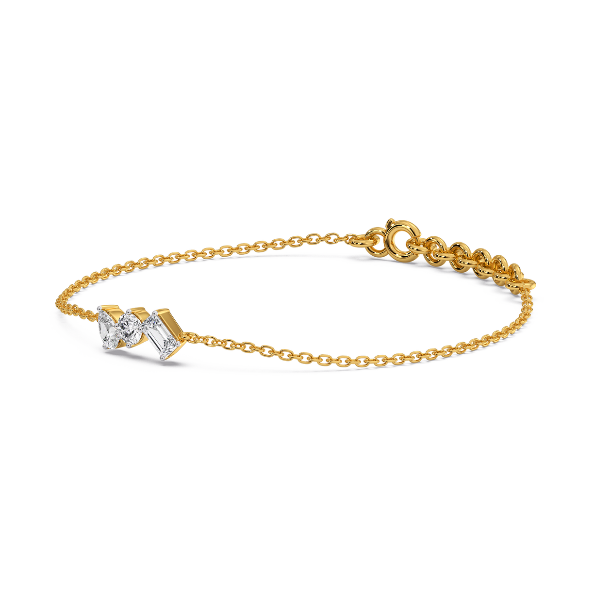 Toi-et-Moi - Lab Diamond Bracelet