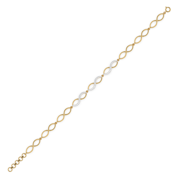 Infinity - Lab Grown Diamond Tennis Bracelet Online - Lukson 