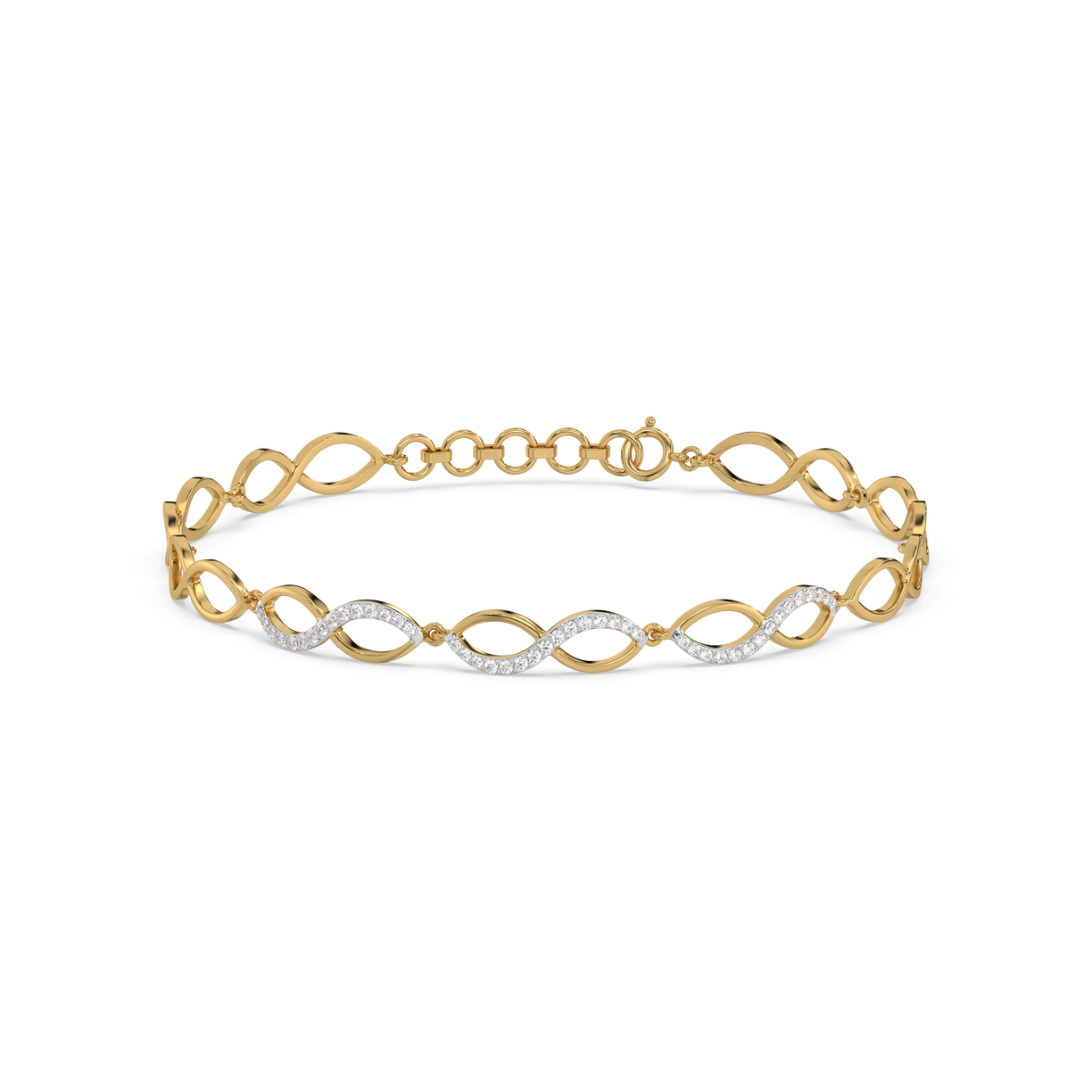 Infinity - Lab Diamond Tennis Bracelet