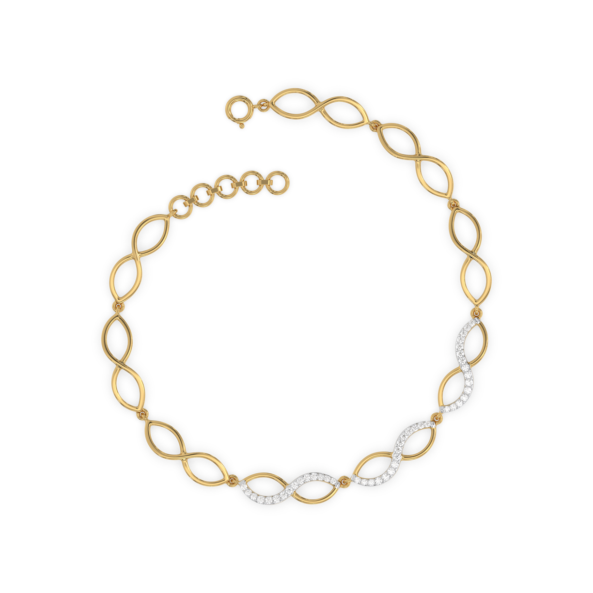 Infinity - Lab Diamond Tennis Bracelet