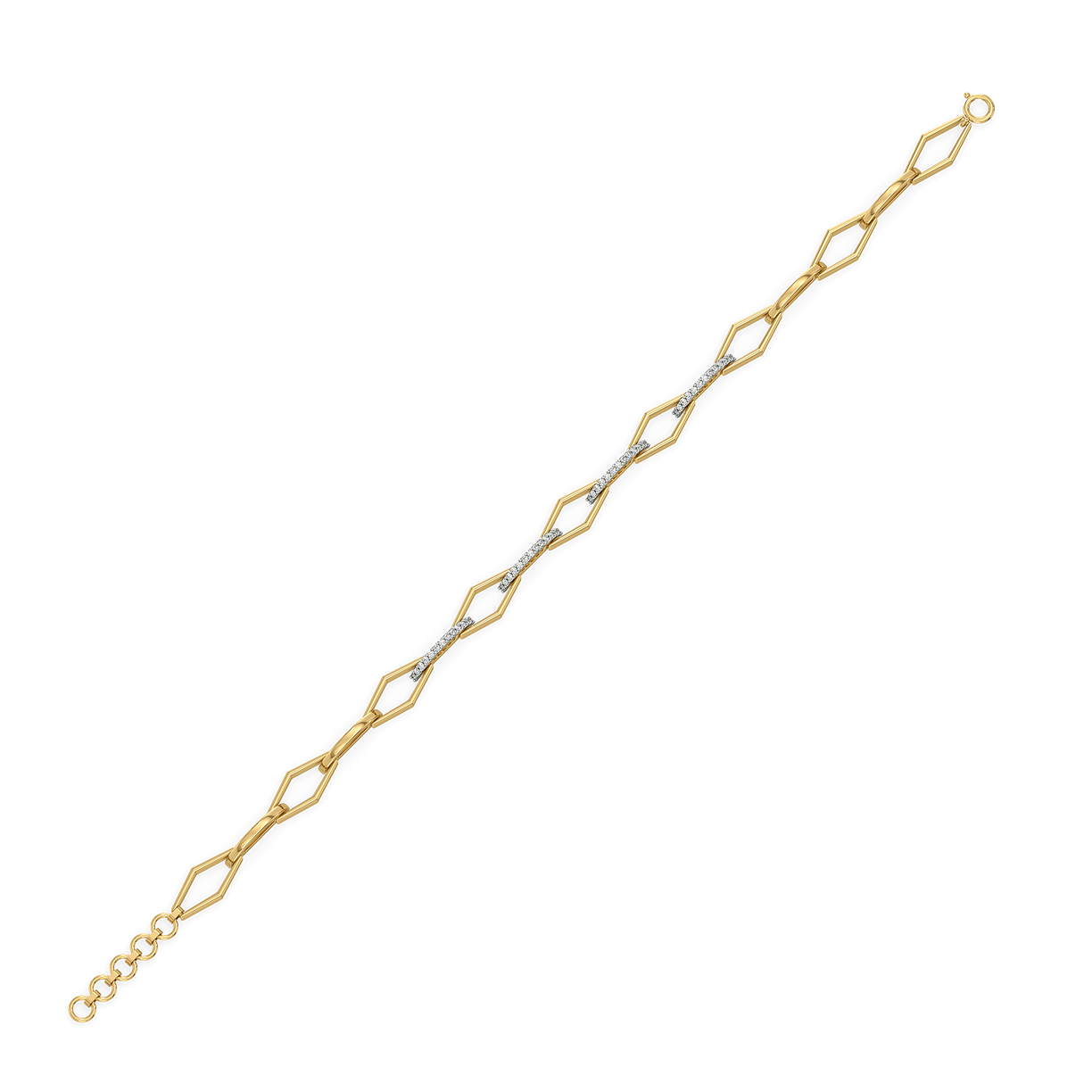 Eternal Link - Lab Diamond Tennis Bracelet