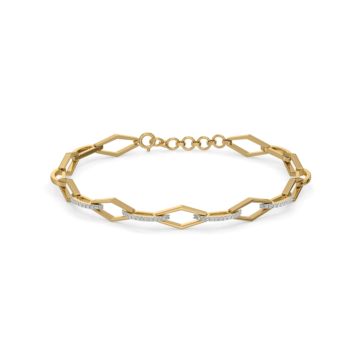 Eternal Link - Lab Diamond Tennis Bracelet