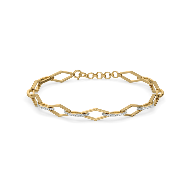 Eternal Link - Lab Diamond Tennis Bracelet