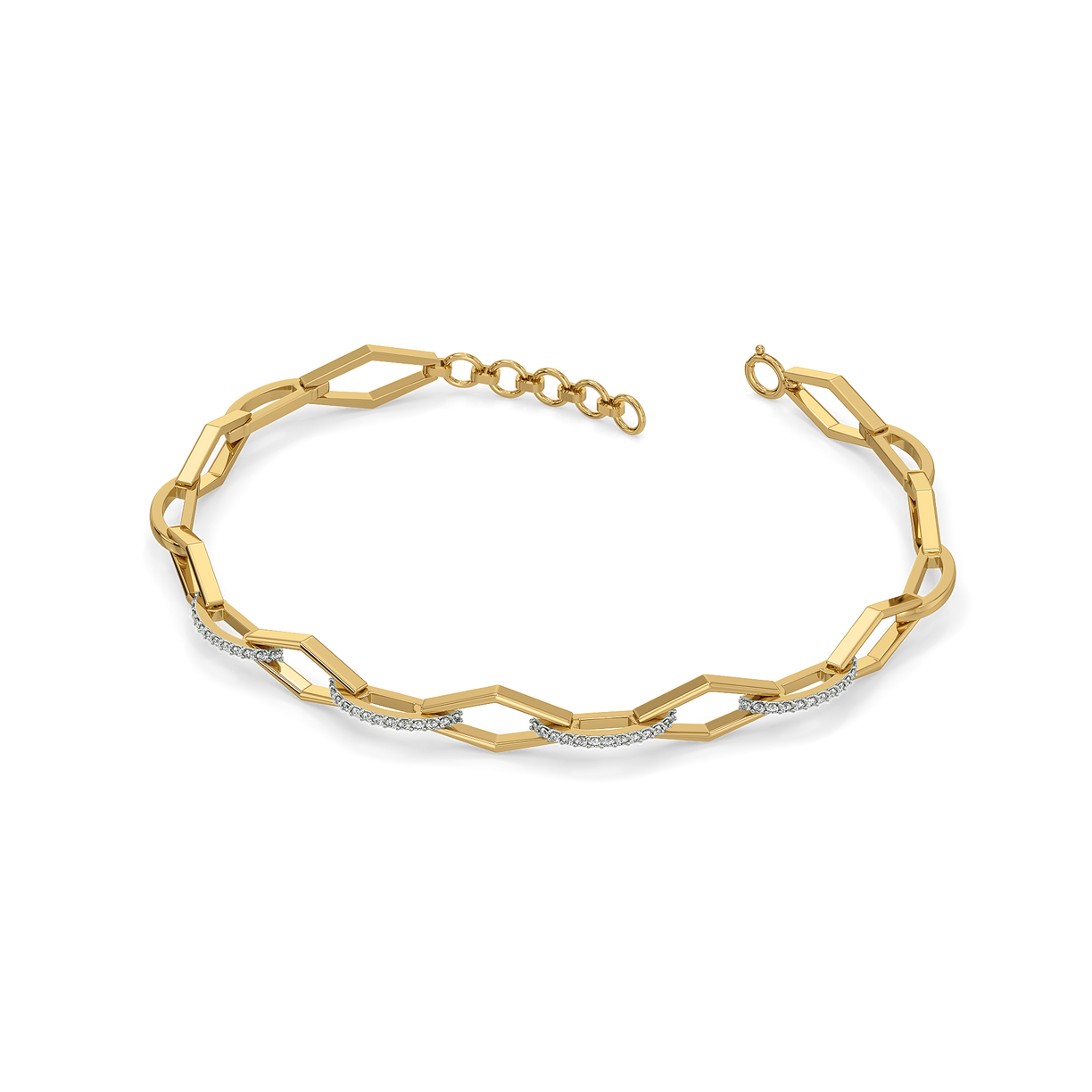 Eternal Link - Lab Diamond Tennis Bracelet