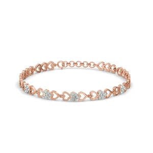 Heartstring - Lab Diamond Tennis Bracelet