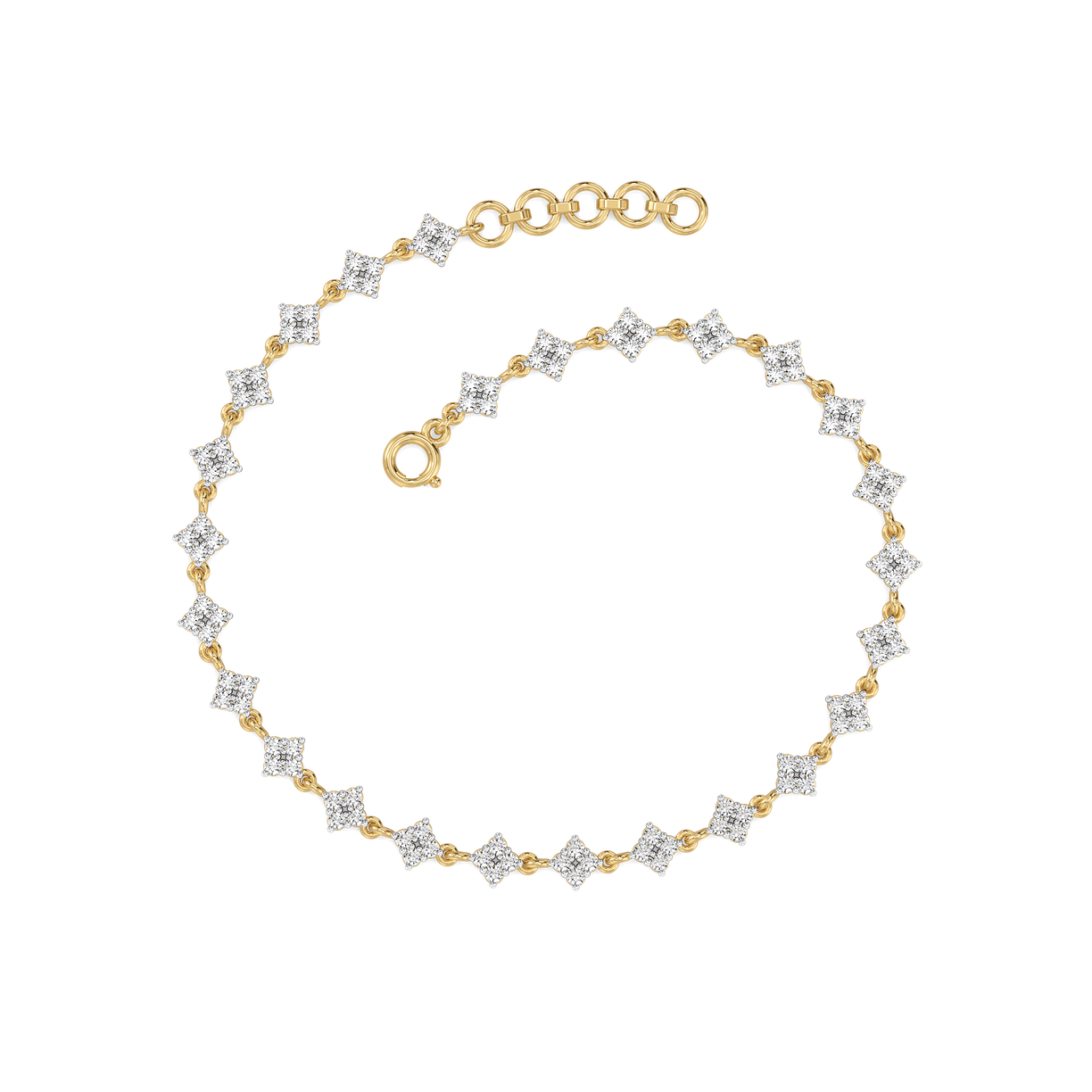 Day bloom - Lab Diamond Tennis Bracelet