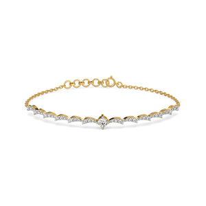 Stellar Shine – Lab Diamond Solitaire Bracelet