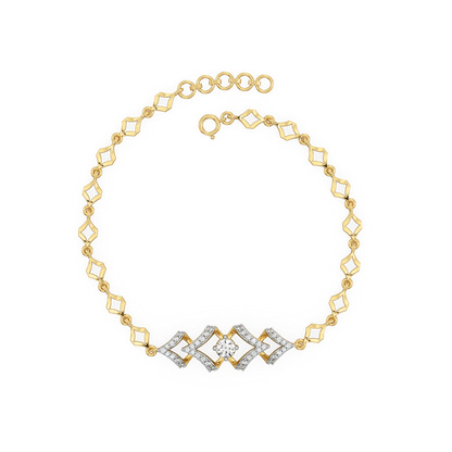Fierce Aura – Lab Diamond Solitaire Bracelet