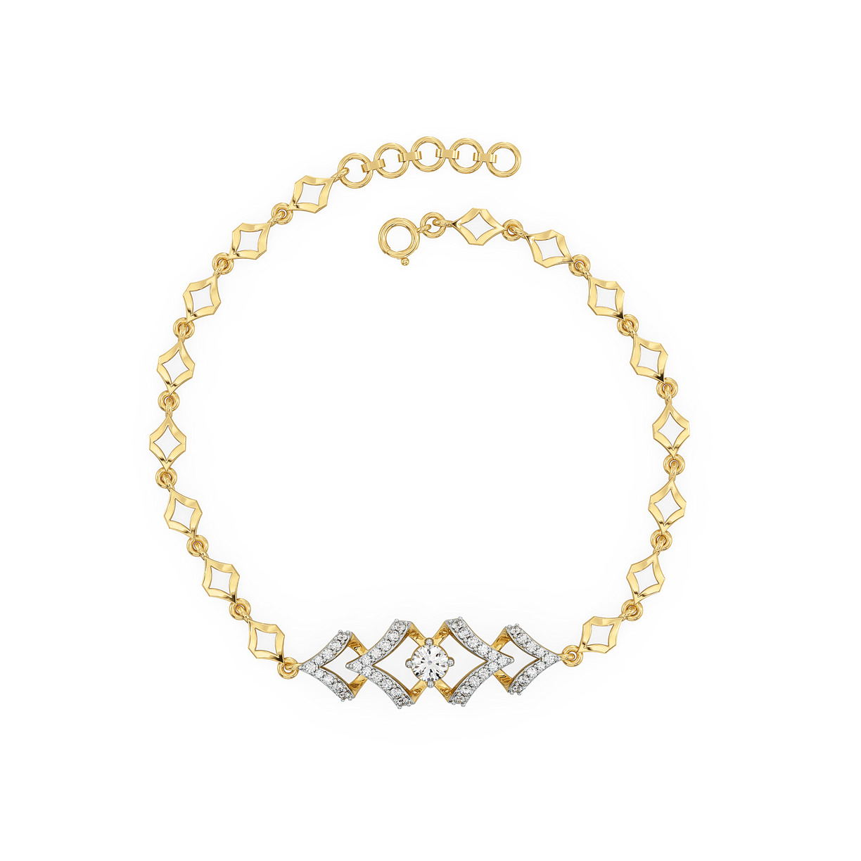 Fierce Aura – Lab Diamond Solitaire Bracelet