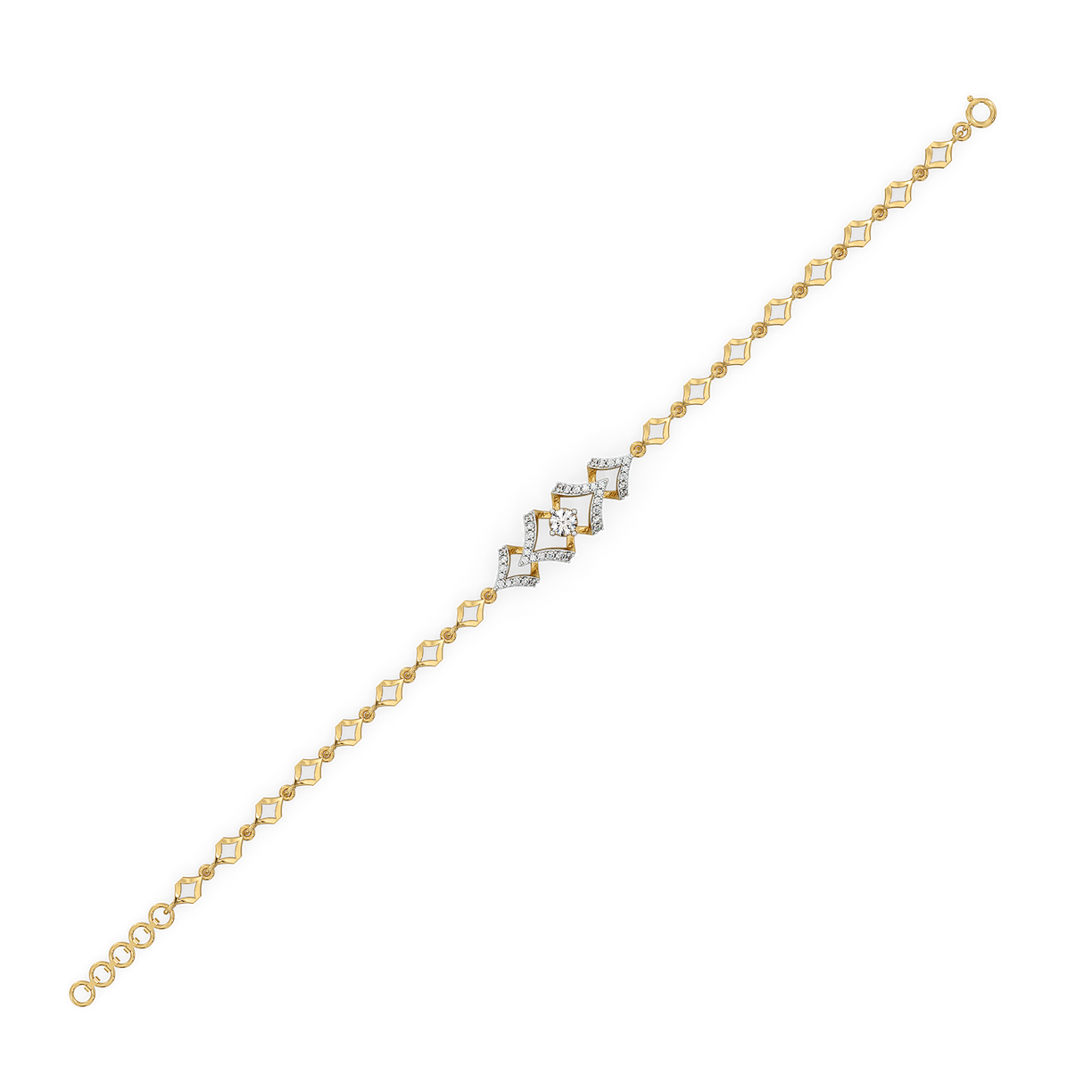 Fierce Aura – Lab Diamond Solitaire Bracelet