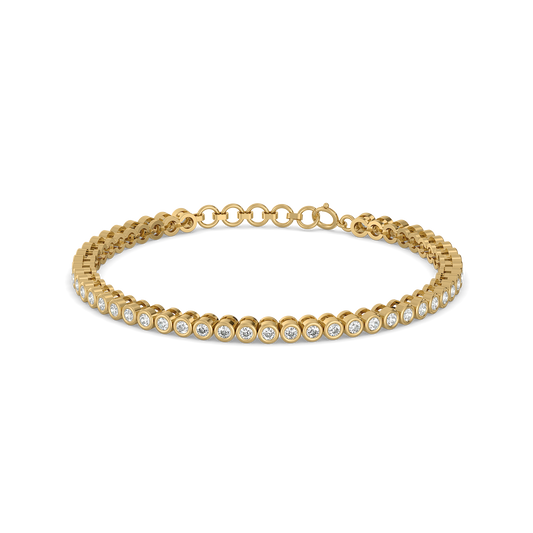 Rain-Dance - Lab Diamond Tennis Bracelet