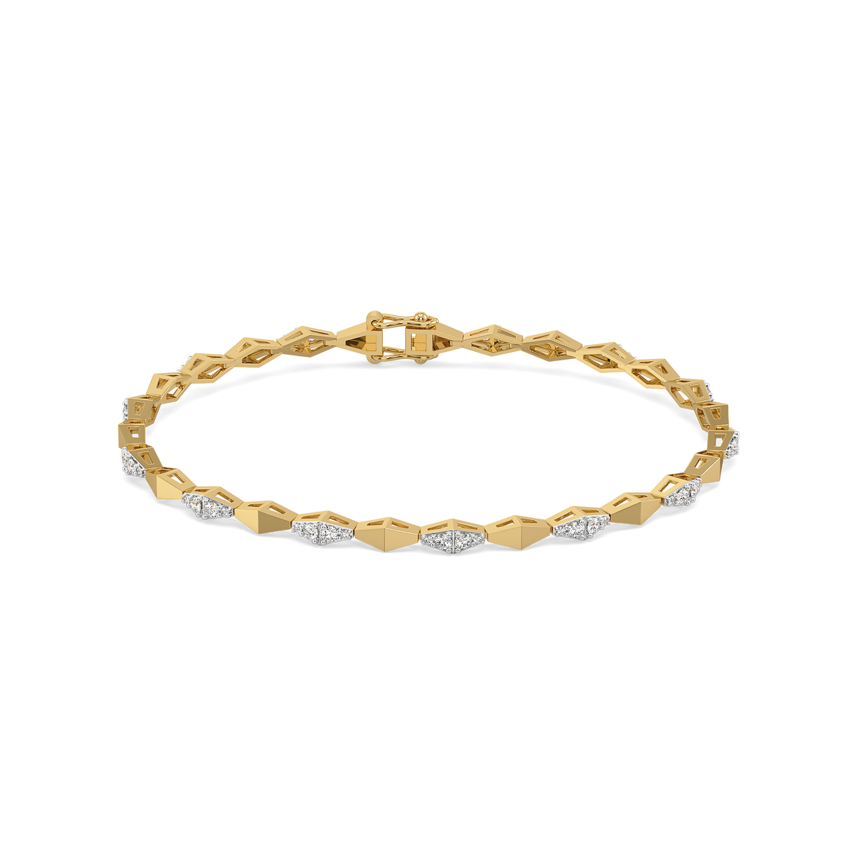 Radiance Edge - Lab Diamond Tennis Bracelet